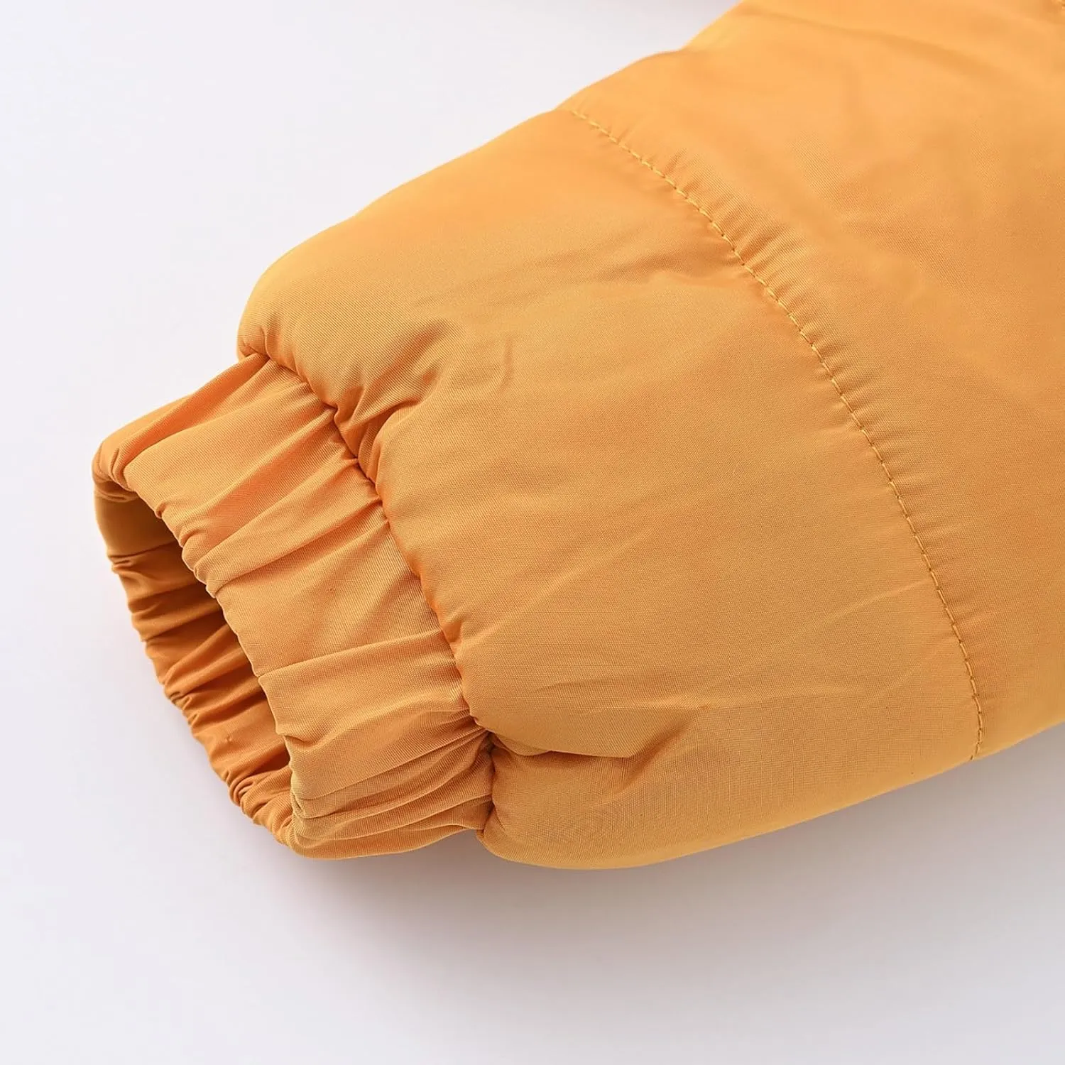 Boys Down Jacket Hood Thick Warm Winter Coat Parka Padded Outerwear Color Block Puffer Water-esistant Jacket