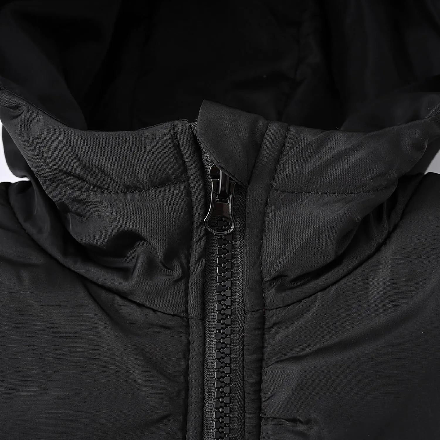Boys Down Jacket Hood Thick Warm Winter Coat Parka Padded Outerwear Color Block Puffer Water-esistant Jacket