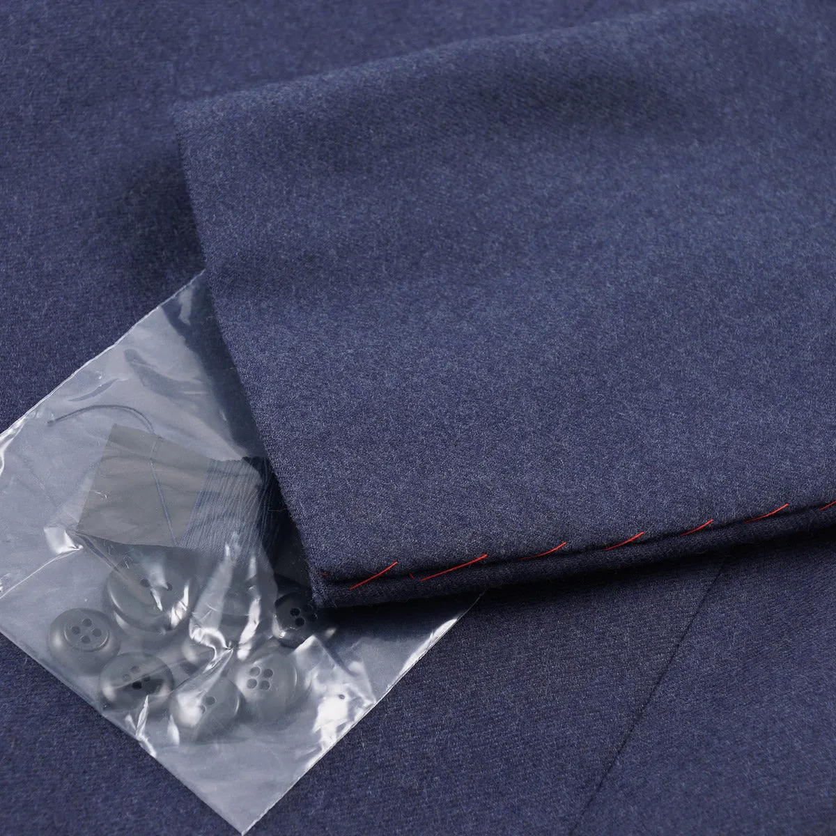 Isaia Regular-Fit Flannel Wool Suit