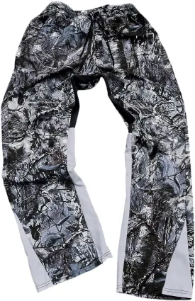 Men's Y2K Camo Graphic Pants Drawstring Waist Straight Leg Loose Long Trousers