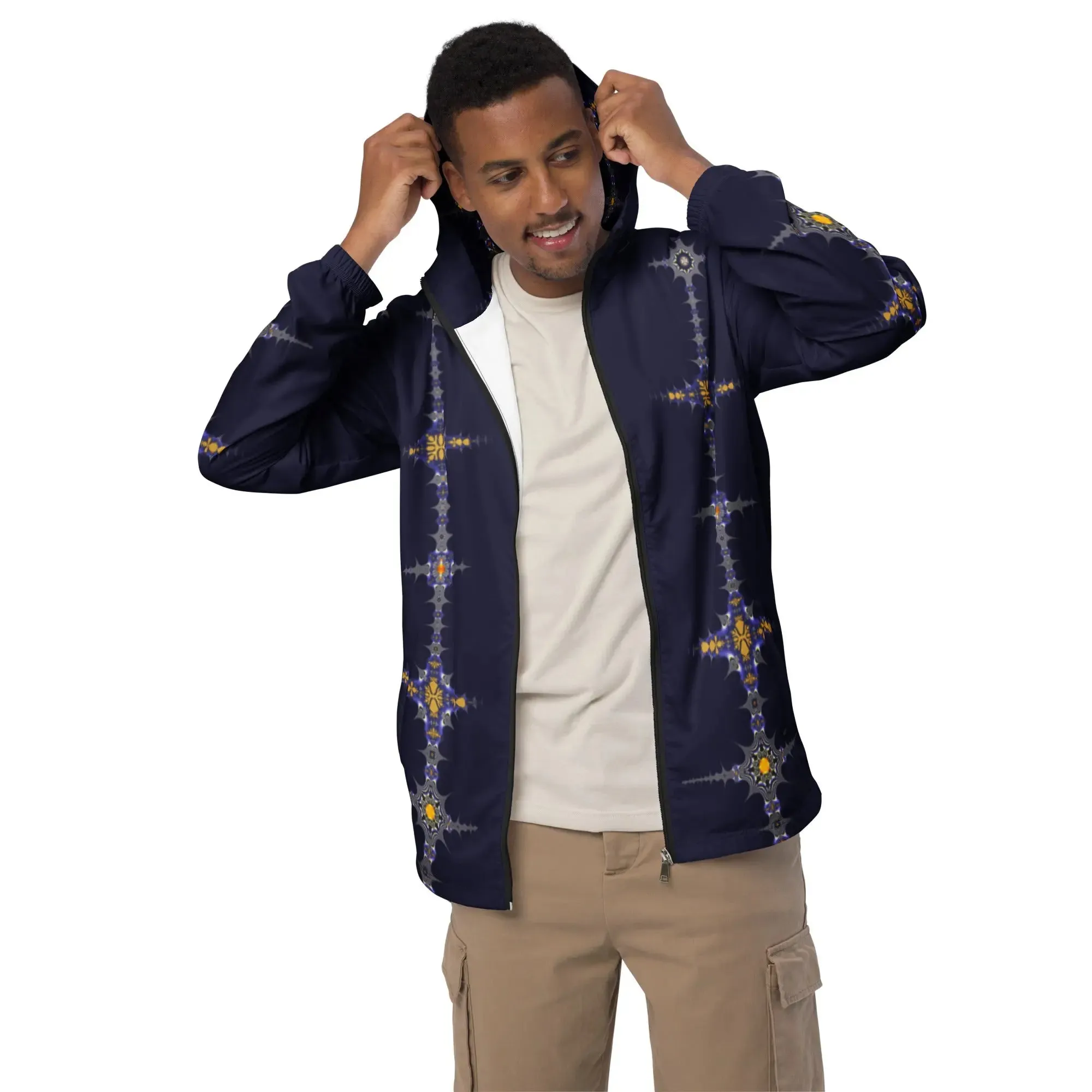 "Purple Pike" Collection - Men’s Windbreaker