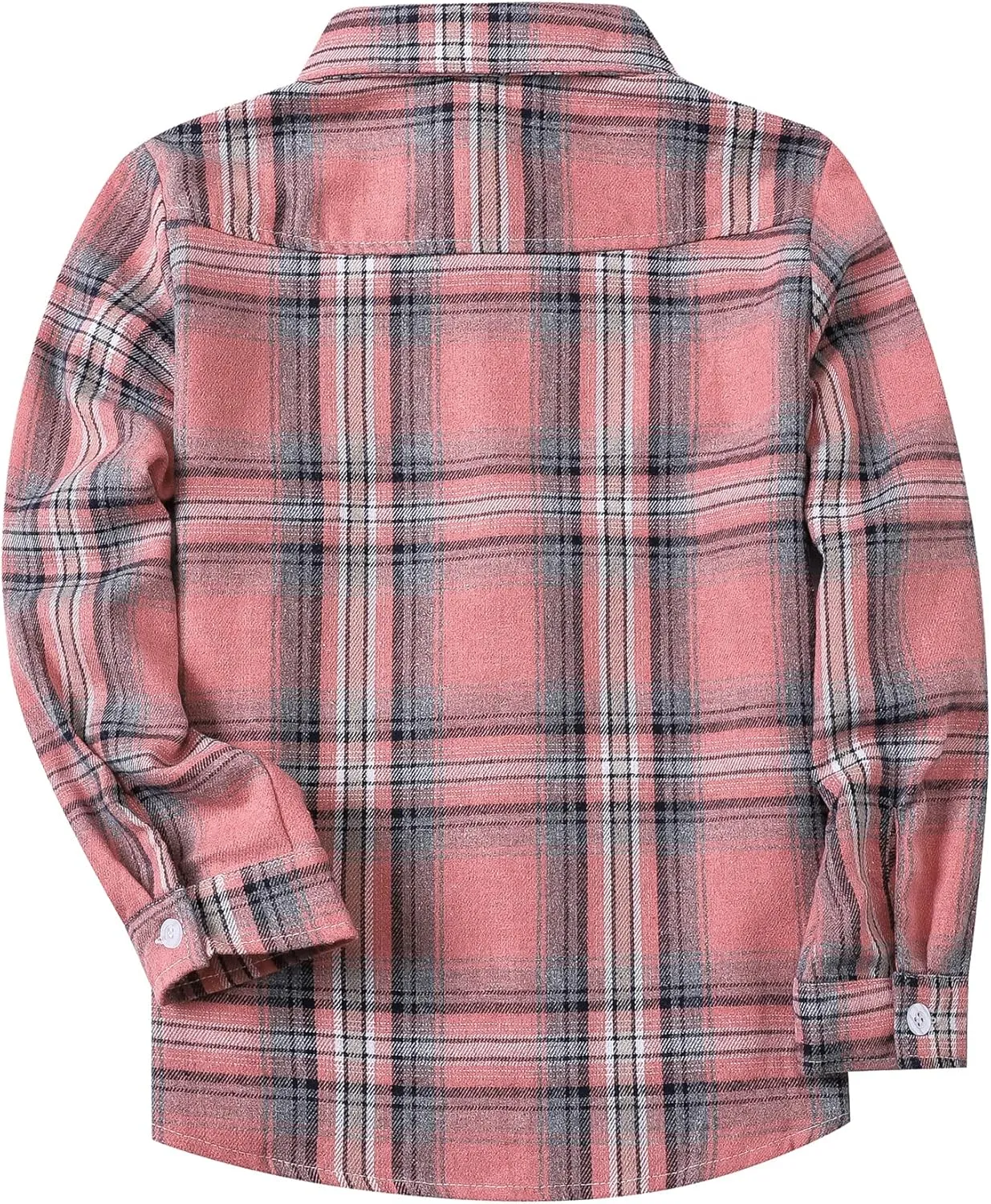 SANGTREE Mens & Boys Plaid Shirt Long Sleeve Button Down Flannel Shirts, US 3 Months - Adult 9XL